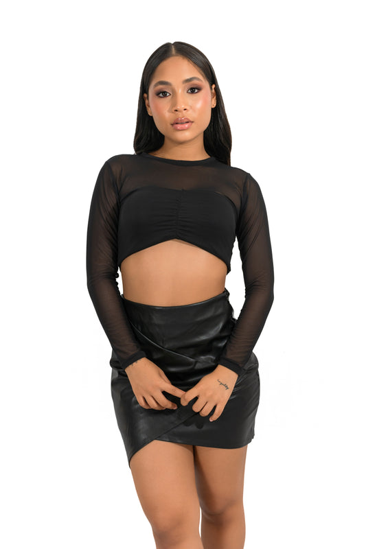 Leather Skirt