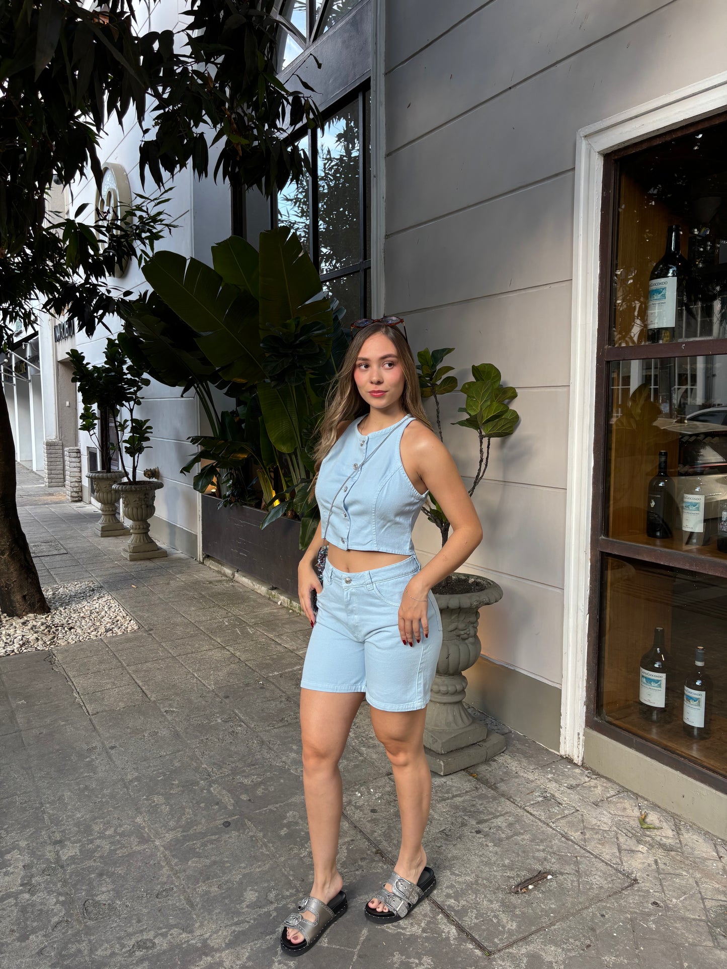 Sugar denim set