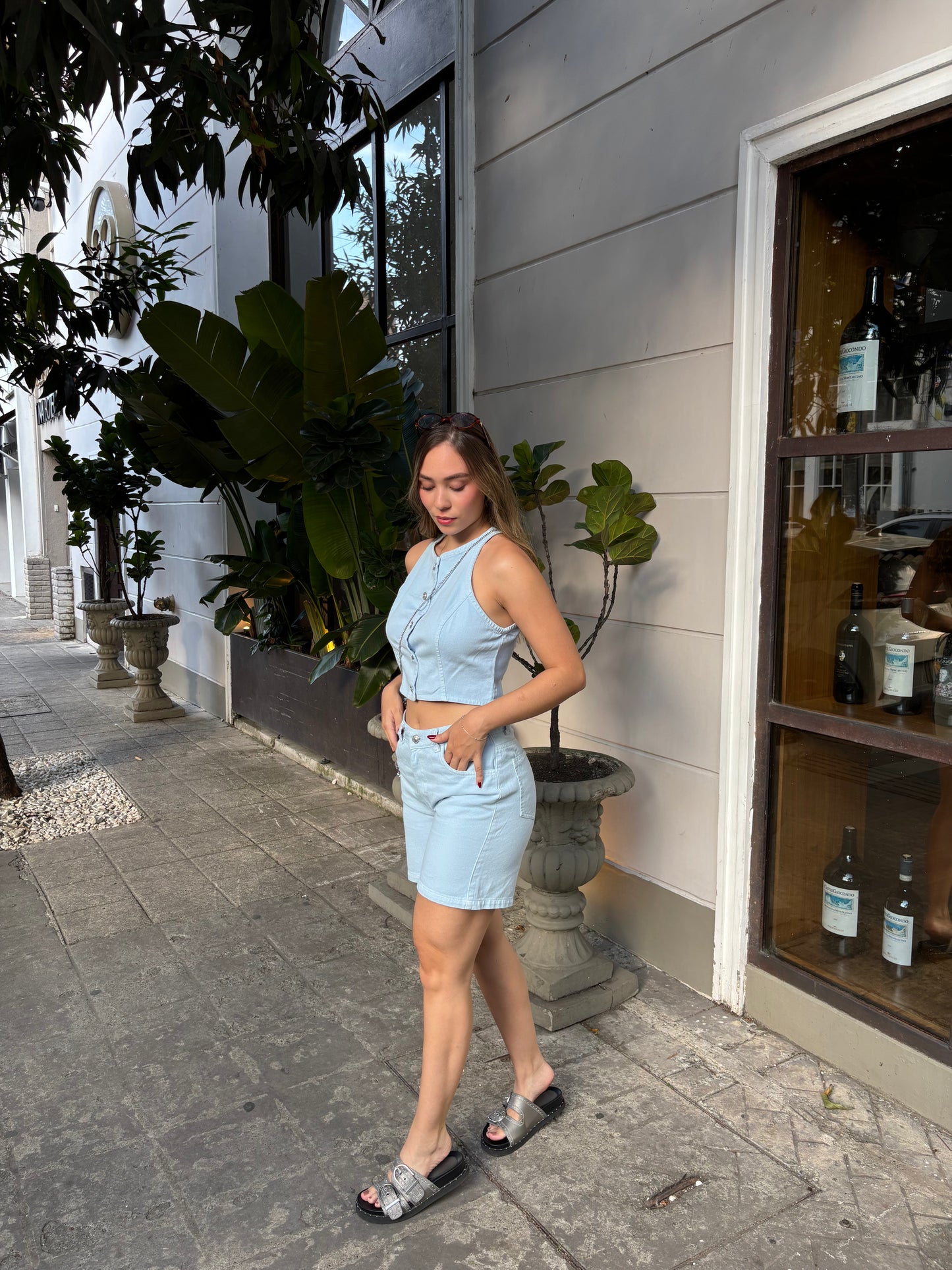 Sugar denim set
